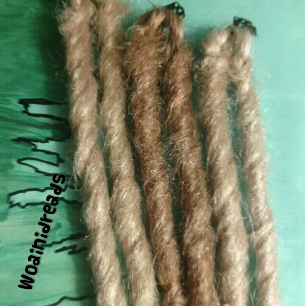 1 Clip in Twist Synthetic Dreads Medium As…
